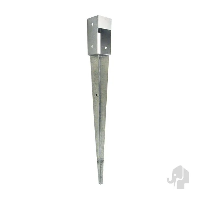 Pole Holder Pointed 7.2x7.2x90cm