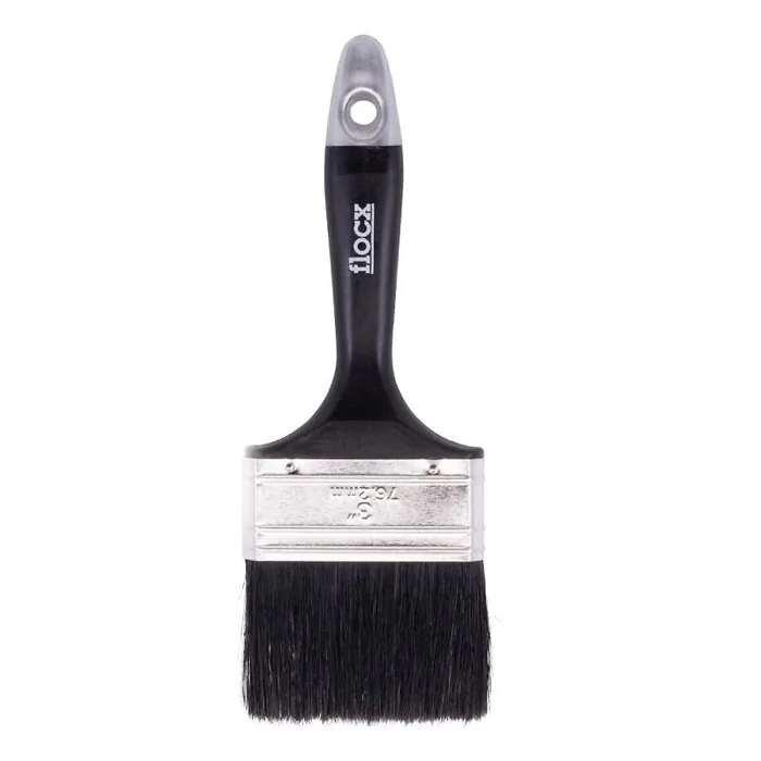 Flocx 100 platte kwast universeel 75mm