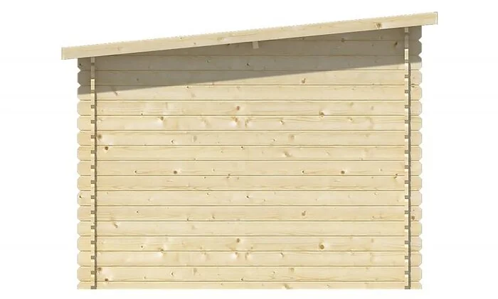 Log cabin - garden house Mila 290x260 cm.