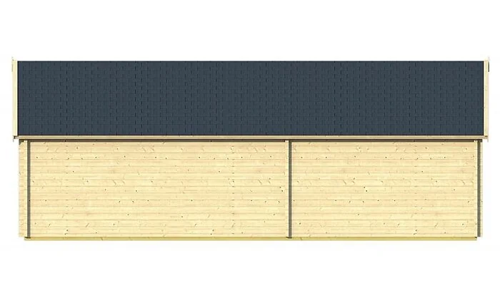 Log cabin - garden house Big Lauren 930x400