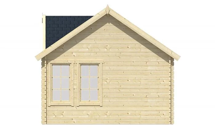 Log cabin - Clockhouse 550x400cm