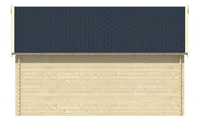 Log cabin - Clockhouse 550x400cm