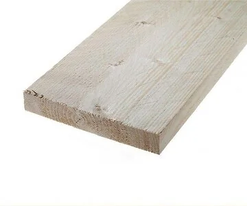 Steigerhout NIEUW 2x19.5x330 cm. Dunne uitvoering.