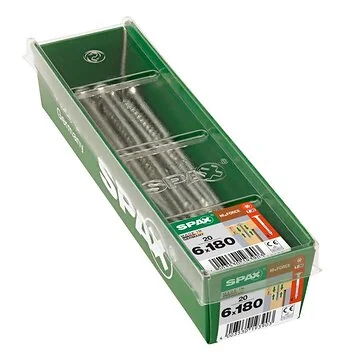 SPAX HI.FORCE WIROX 6x180 L 20 stuks