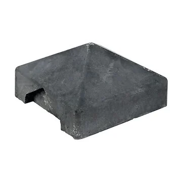 Berton©-Afdekpet Pyramide Antraciet 14x14x5cm eindmodel