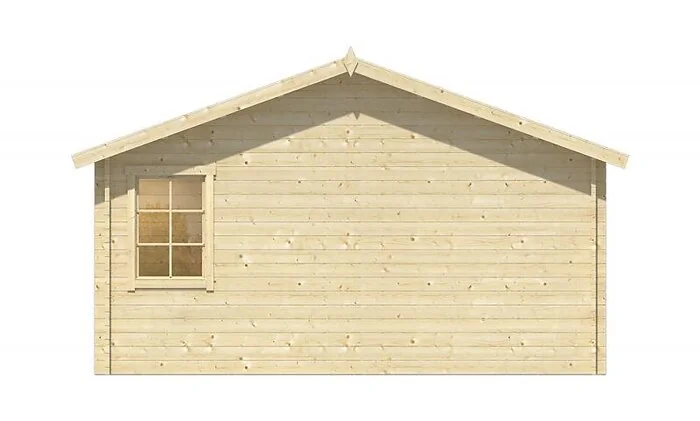 Garage Moa Untreated Spruce 598 x 500cm