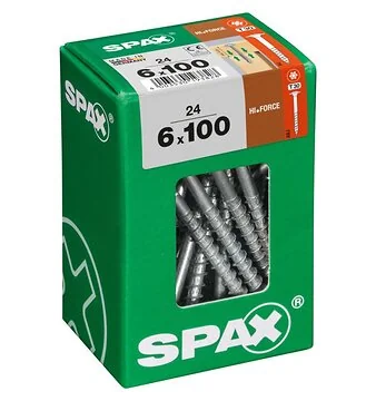 SPAX HI.FORCE WIROX 6x100 L 24 stuks