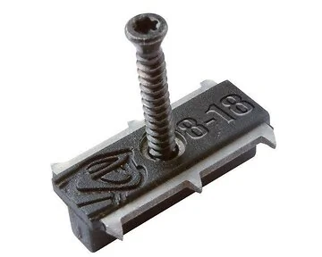 Cobra hybride Clip 8-18 montageset voor WPC 90st incl. schroeven 4,2x35 mm