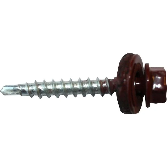 Aquapan Screws 4.8x20 mm per 40 pieces. Color Red.