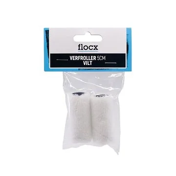 Flocx verfroller vilt 5cm 2st