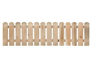 Tuinhek Econoom recht H40xB150 cm.