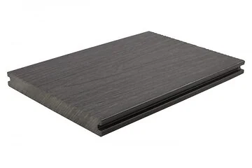 Fiberdeck Premium Vlonderplank Massief Dark Grey 2.3x21