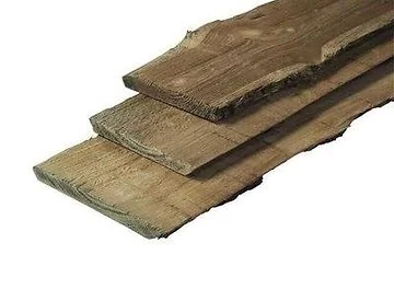 Schaaldeel geimpregneerd Grenen 1.8x20x400 cm.