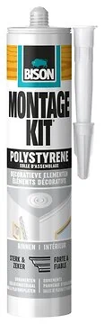 Bison polystyreenschuimlijm -470gr/koker