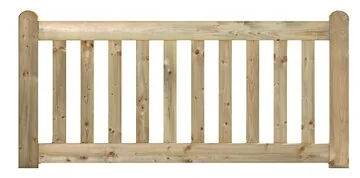 Tuinhek de luxe H80xB180 cm.