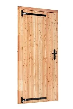 Opgeklampte Deur Enkel RS Red Class Wood. Afmeting 100 x 205CM