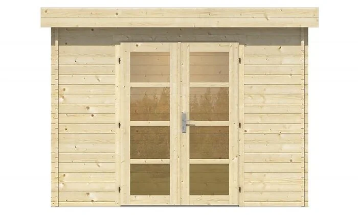 Log cabin - Garden shed Minimodern B300xD200 cm.