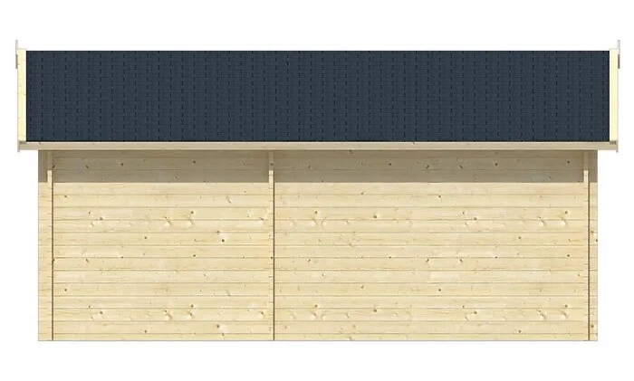 Garage Moa Untreated Spruce 598 x 500cm