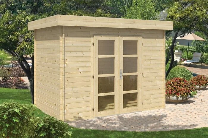 Log cabin - Garden shed Minimodern B300xD200 cm.