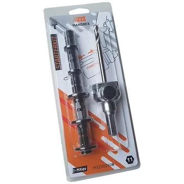 Mandrex Starterset MXqs MX200034B Gatzaaghouder SDS+ HSS Centreerboor 125mm + 5