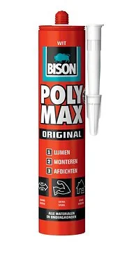 Bison polymax original wit -425gr/koker
