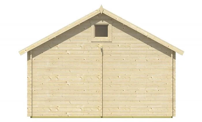 Blockhouse - Garden House Berlin 490x530 plus 70 cm.