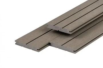 PuraDock Vlonderplank Composiet Light Grey 2.2 x 14.6 cm
