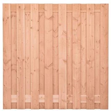 Tuinscherm Zillertal 180x180 cm – Douglas 15+2 Planken