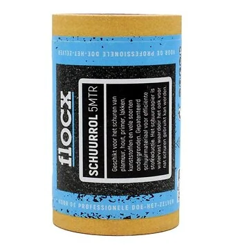 Flocx schuurpapier rollen 95mmx5m p180