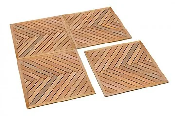 Mozaïek Tuintegel Bangkirai Pontianak 3,0 x 100,0 x 100 cm