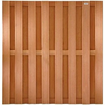 Elephant Hardhouten Schutting 180x180 cm – 15 Planks V-groef | FSC | Actieprijs