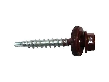 Aquapan Schroeven 4.8x35 mm per 100 stuks. Kleur Rood.