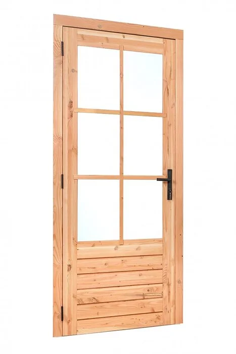 Douglas Single Glass Door Double Glazed 6-Pane. RD dimension 1100 x 2150MM