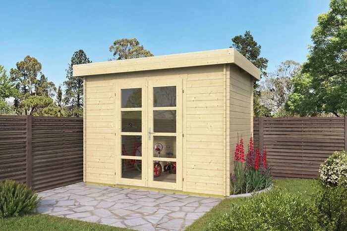 Log cabin - Garden shed Minimodern B300xD200 cm.