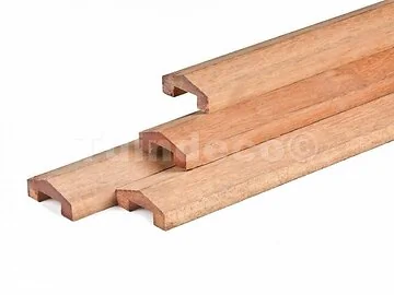 Afdeklat Hardhout Piramide 180 cm