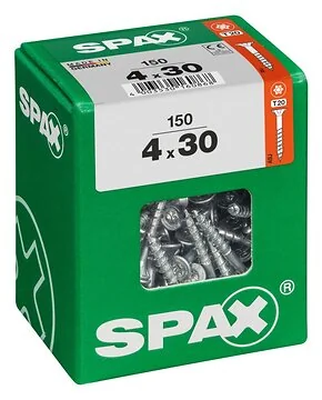 SPAX T-STAR plus WIROX 4x30 L 150 stuks