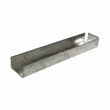 Hoek cq muurprofiel t.b.v. Betonplaat.