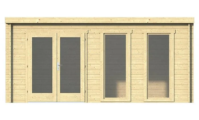 Log cabin - Annabel garden house 500 x 400cm.