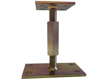 Verstelbare paaldrager 14-20 cm.