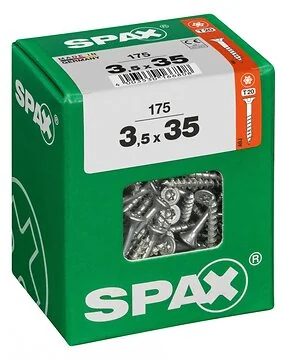 SPAX T-STAR plus WIROX 3,5x35 L 175 stuks