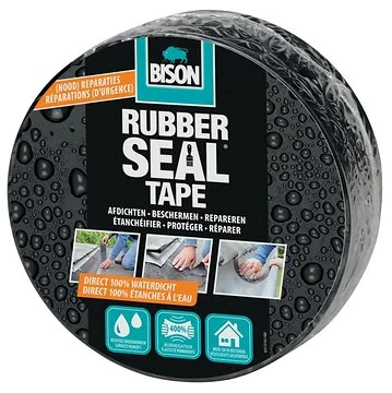 Bison rubber seal tape 7,5cmx5mtr