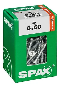 SPAX T-STAR plus WIROX 5x60 L 50 stuks