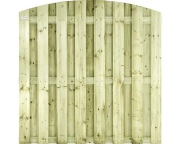 Scherm Den Haag RVS Toog, 180x180 cm.