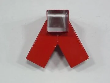 Schommelverbinding Rood t.a.v. paal 9x9 cm.