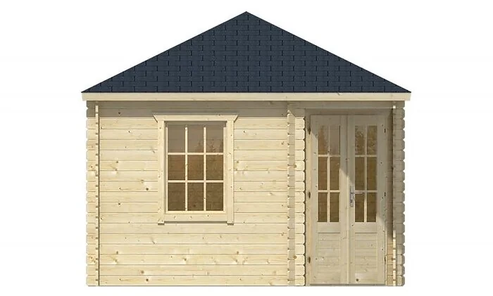 Log cabin - summerhouse Dagmar 350 x 350cm