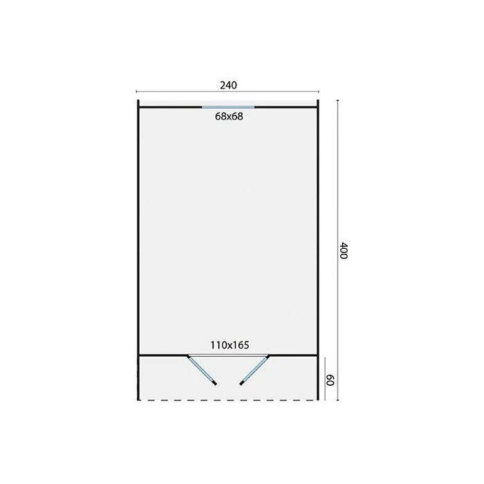 Camping Pod 400 240x400cm