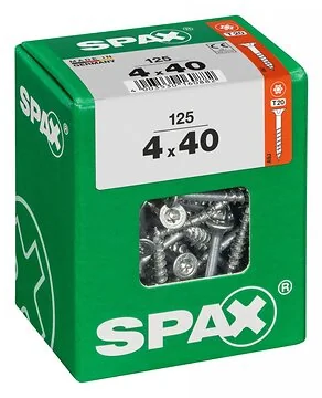 SPAX T-STAR plus WIROX 4x40 BOX 1000 stuks