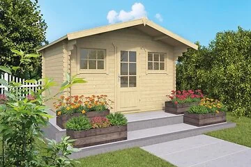 Blokhut - Tuinhuis Mika B380xD300 cm.