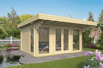 Blokhut - Tuinhuis Lory 435 x 350 + 120cm