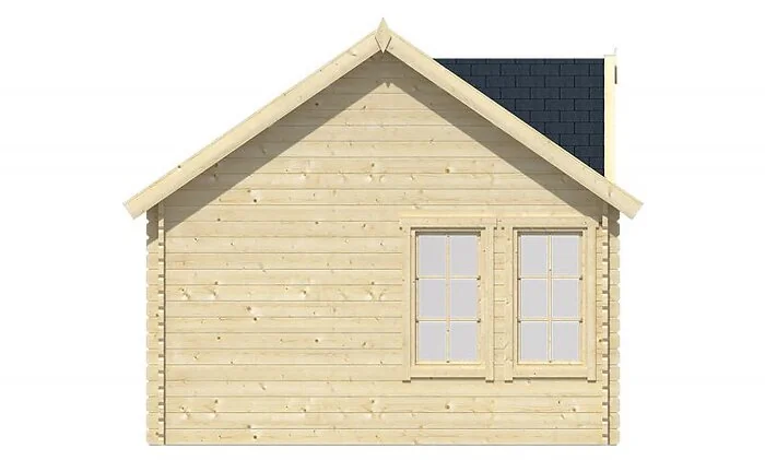 Log cabin - Clockhouse 550x400cm